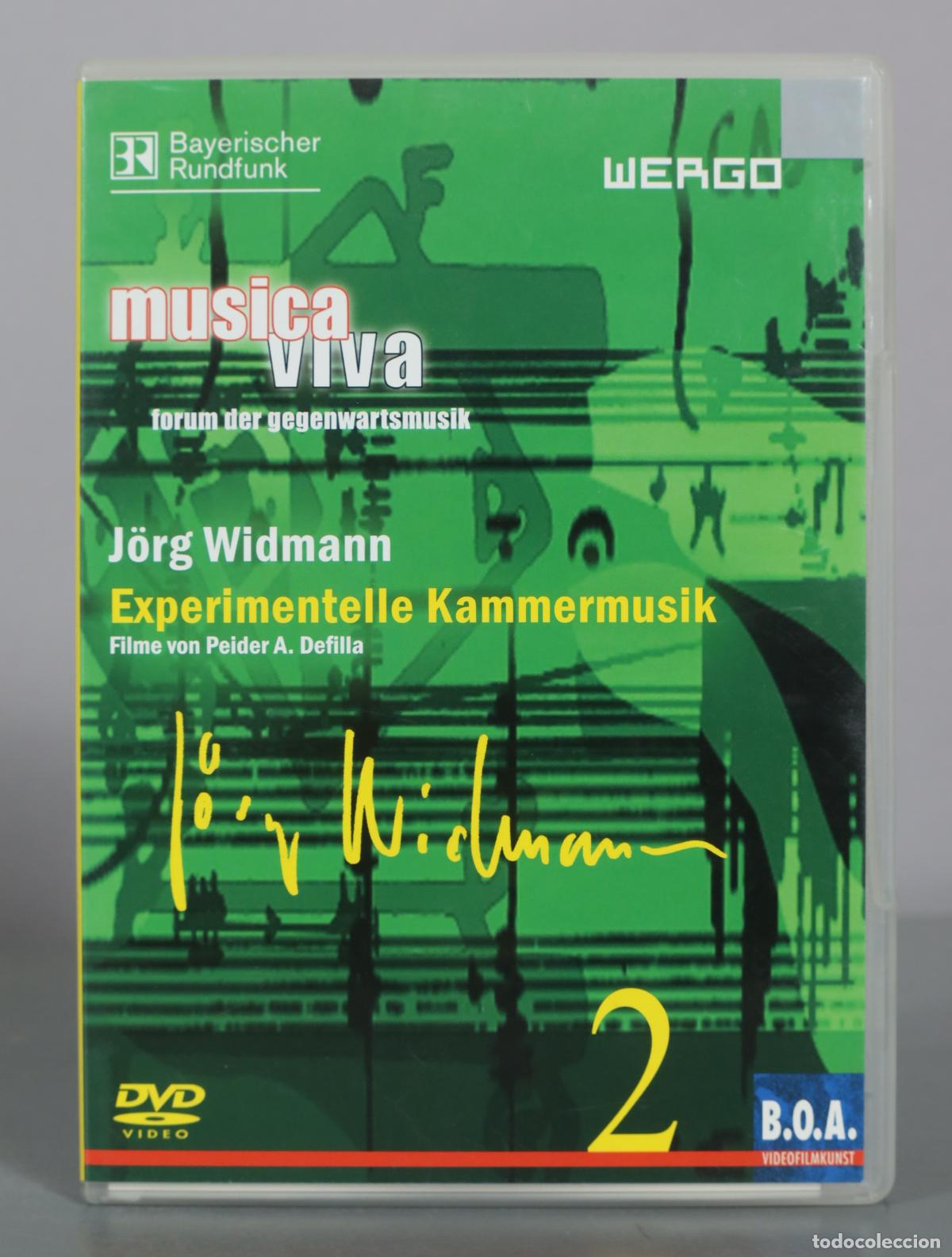 V&iacute;deos e DVD Musicais: DVD. Musica Viva - Forum der Gegenwartsmusik 2 - J&ouml;rg Widmann - Experimentelle Kammermusik - Wergo