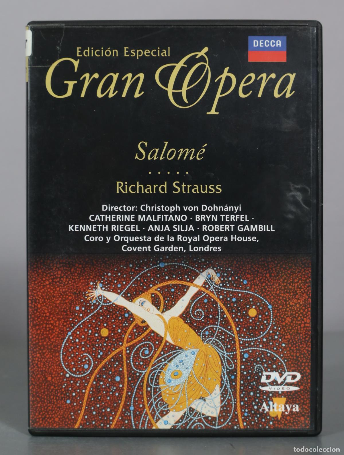 V&iacute;deos e DVD Musicais: DVD. Salom&eacute; - Richard Strauss - Decca - Altaya