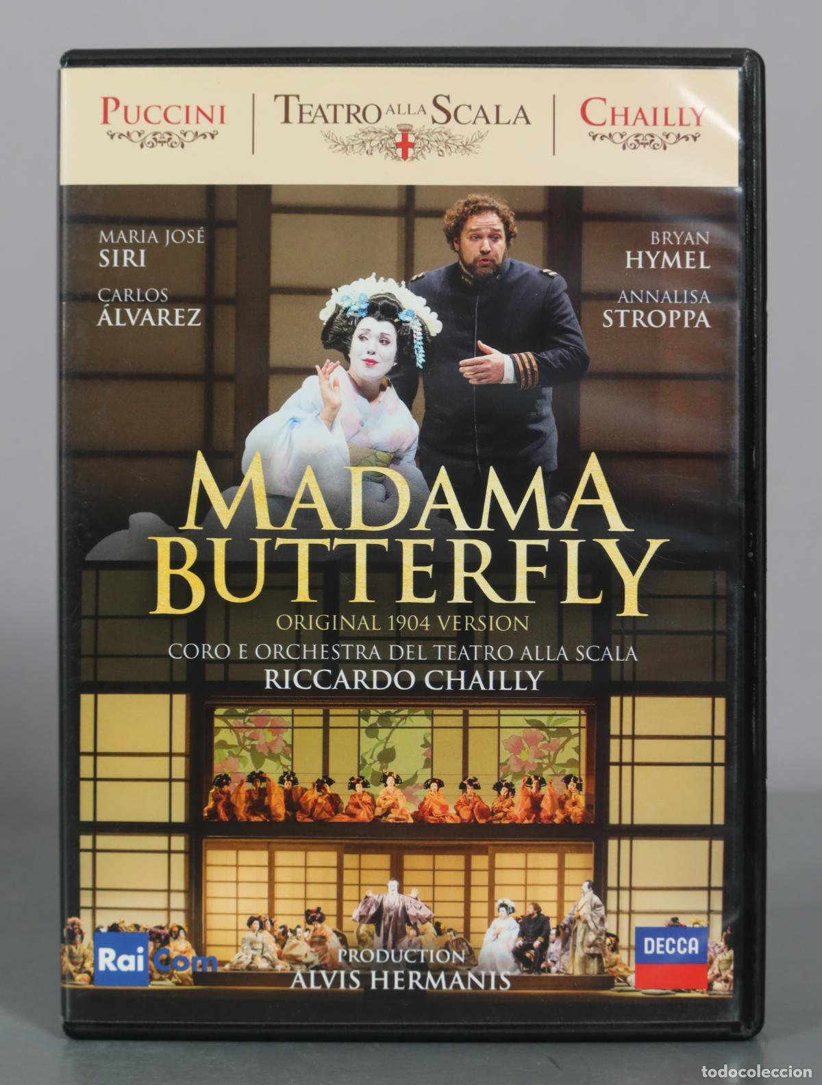 V&iacute;deos e DVD Musicais: DVD. Puccini - Madama Butterfly - Maria Jose Siri, Bryan Hymel, Carlos Alvarez, Annalisa Stroppa -