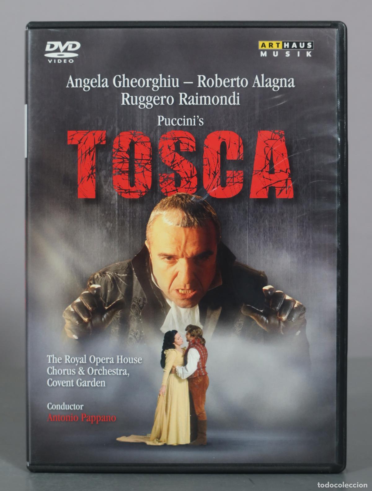 V&iacute;deos e DVD Musicais: DVD. Tosca - Giacomo Puccini - Angela Gheorghiu, Roberto Alagna, Ruggero Raimondi, Antonio Pappano -