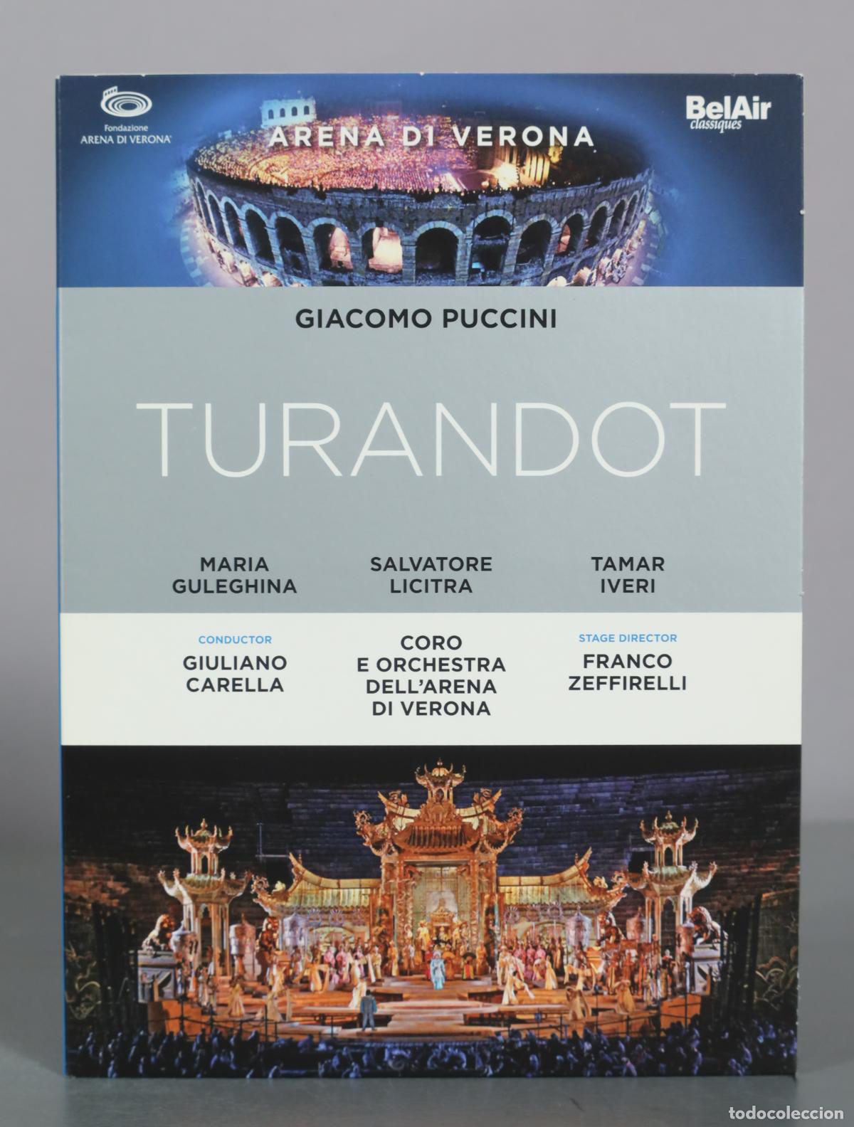 V&iacute;deos e DVD Musicais: DVD. Giacomo Puccini - Turandot - Maria Guleghina - Salvatore Licitra - Tamar Iveri - Giuliano