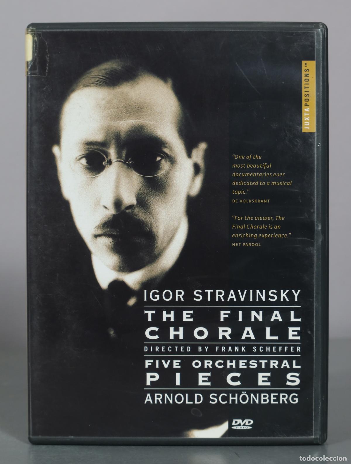 V&iacute;deos e DVD Musicais: DVD. Igor Stravinsky - The Final Chorale - Five Orchestral Pieces - Arnold Sch&ouml;nberg - Frank