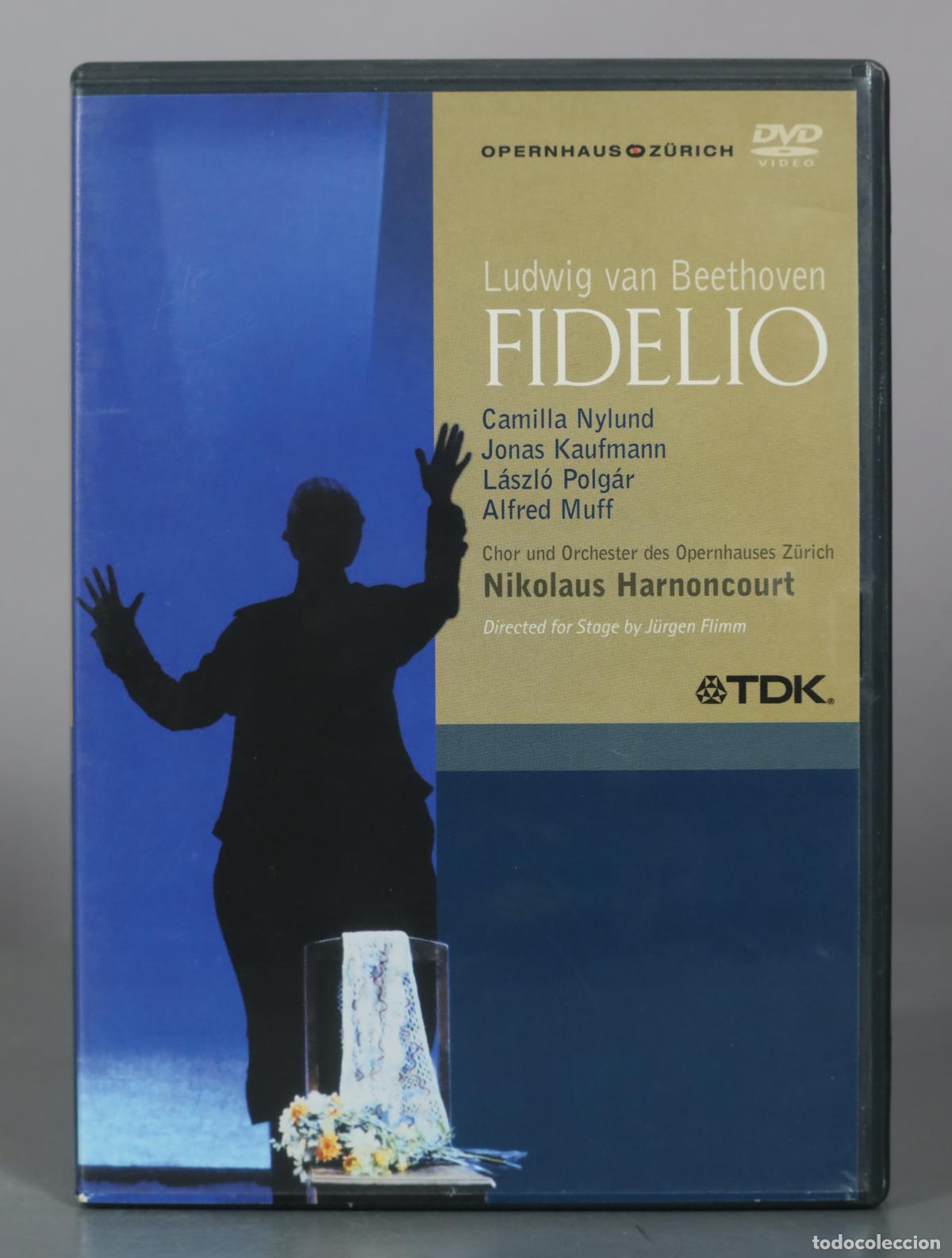 V&iacute;deos e DVD Musicais: DVD. Ludwig van Beethoven - Fidelio - Camilla Nylund, Jonas Kaufmann, L&aacute;szl&oacute; Polg&aacute;r, Alfred Muff,