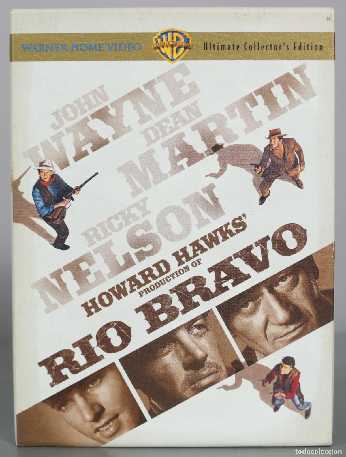 V&iacute;deos y DVD musicales: DVD. Rio Bravo - John Wayne, Dean Martin, Ricky Nelson, Howard Hawks - Warner Home Video
