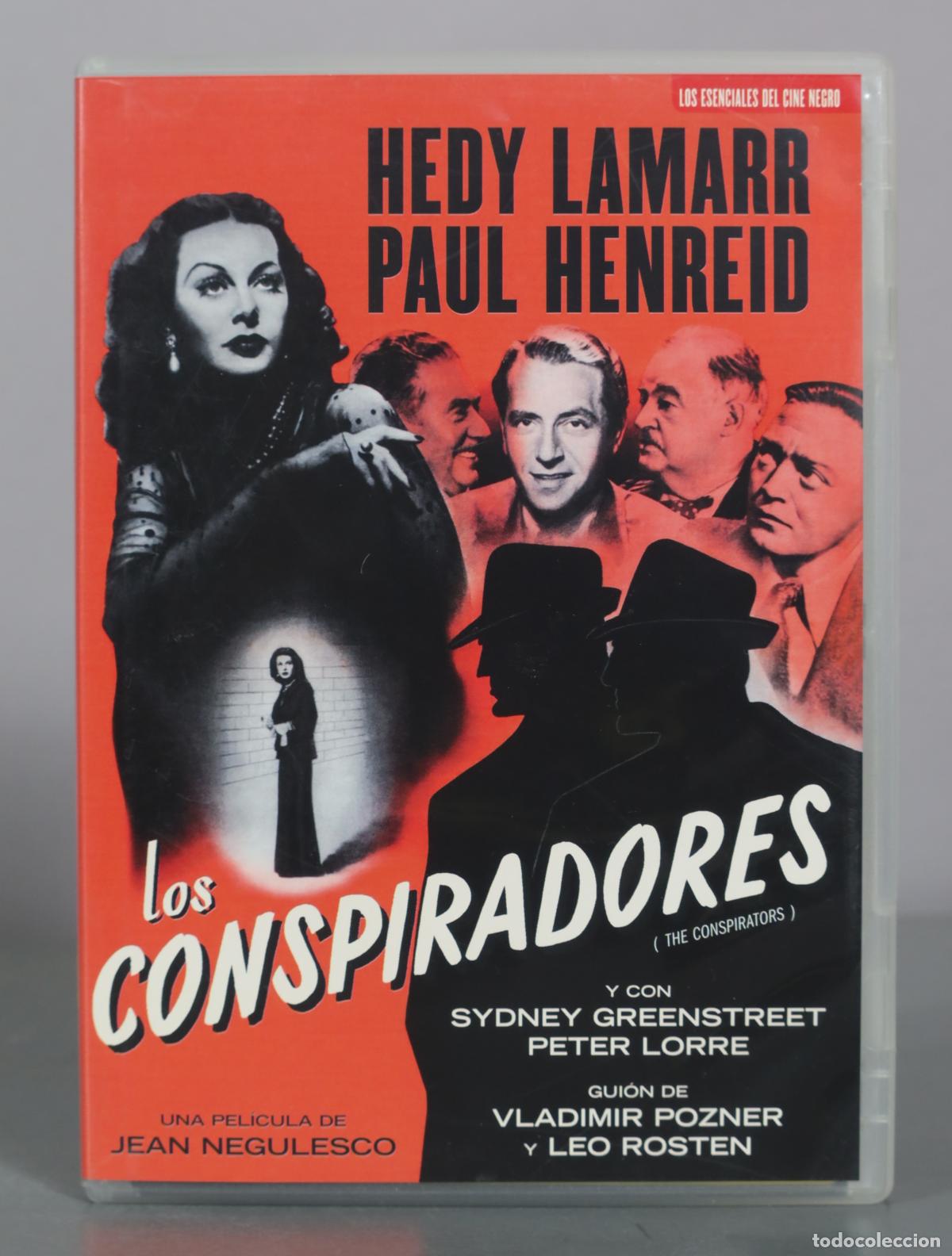 V&iacute;deos y DVD musicales: DVD. Los Conspiradores - Hedy Lamarr, Paul Henreid, Jean Negulesco - Bang Bang Movies