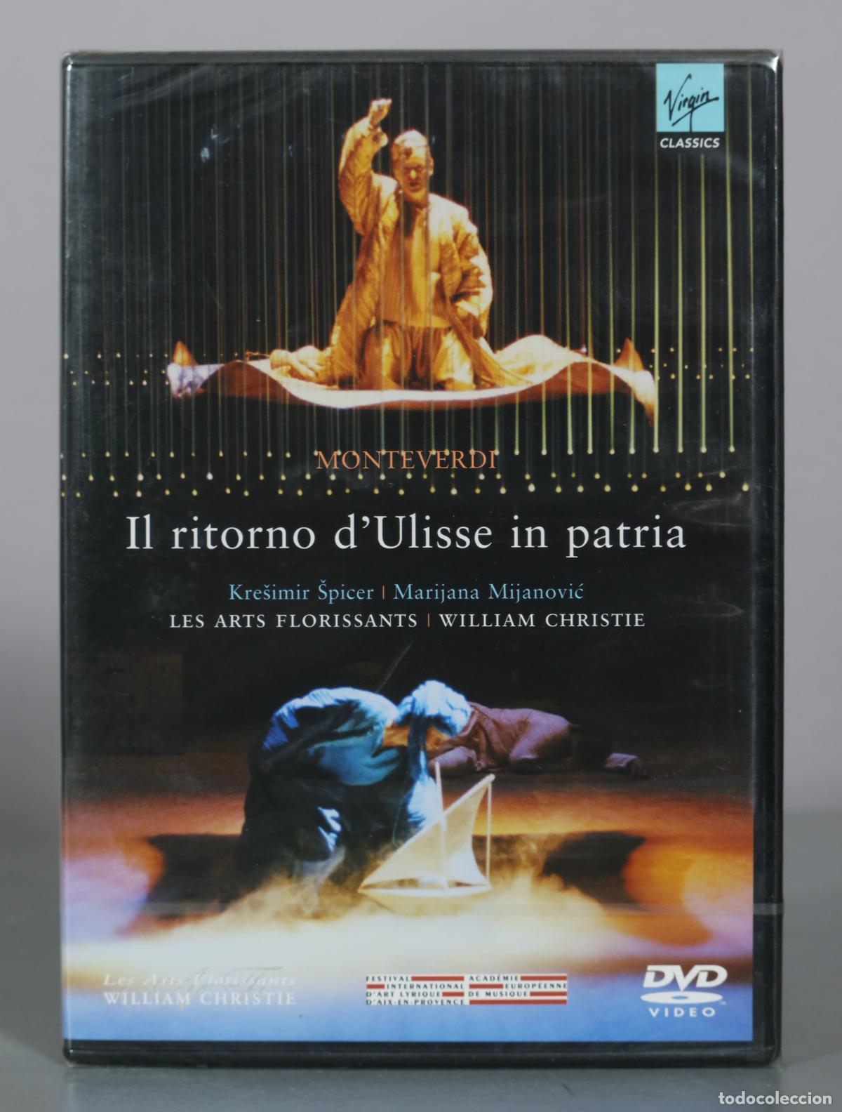 V&iacute;deos y DVD musicales: DVD. Monteverdi - Il ritorno d'Ulisse in patria - Kre&scaron;imir &Scaron;picar, Marijana Mijanović, . PRECINTADO