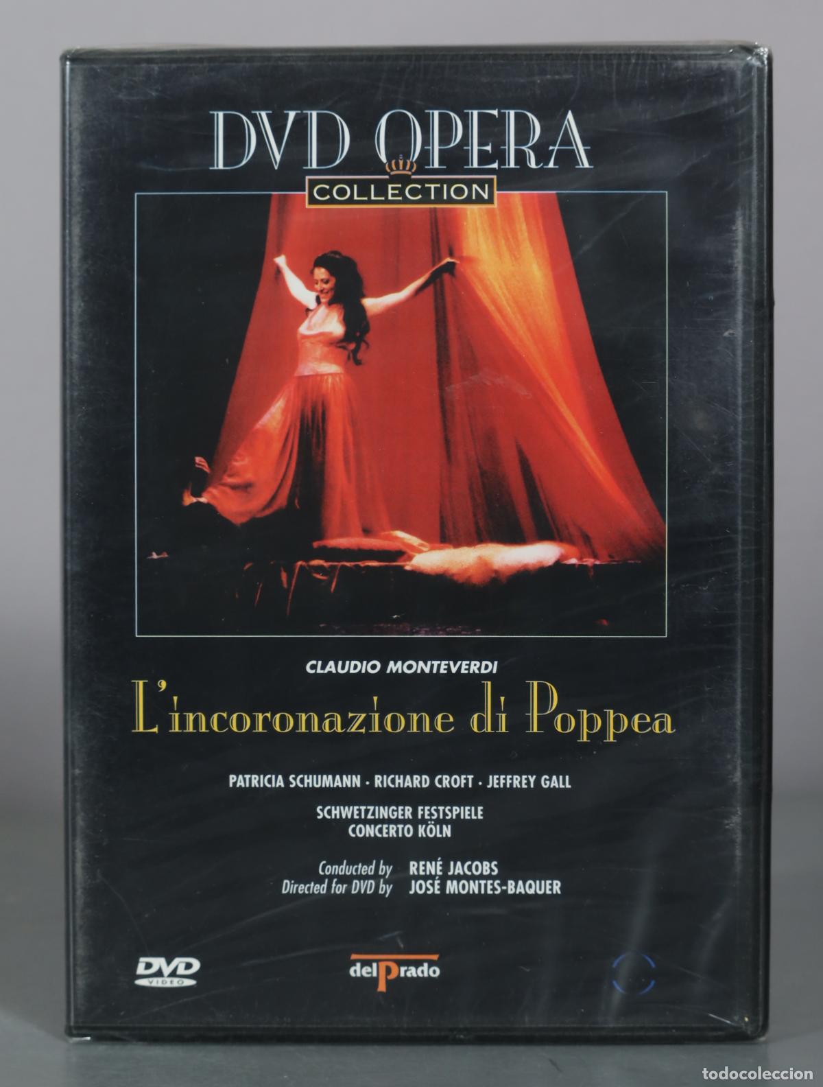 V&iacute;deos y DVD musicales: DVD. L'incoronazione di Poppea - Claudio Monteverdi - Patricia Schumann - Ren&eacute; Jacobs - . PRECINTADO