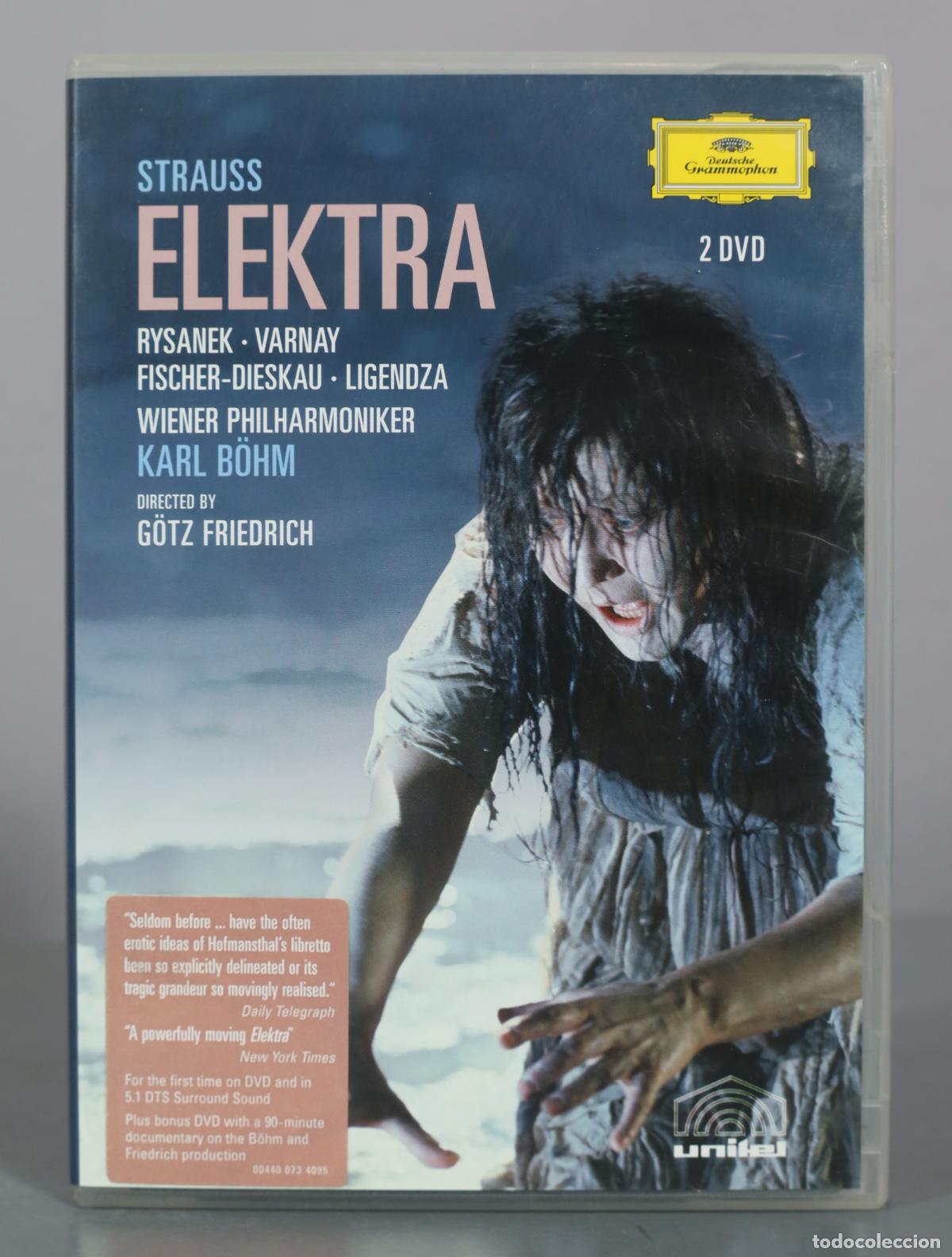 V&iacute;deos y DVD musicales: DVD. Strauss - Elektra - Rysanek - Varnay - Fischer-Dieskau - Ligendza - Wiener Philharmoniker -