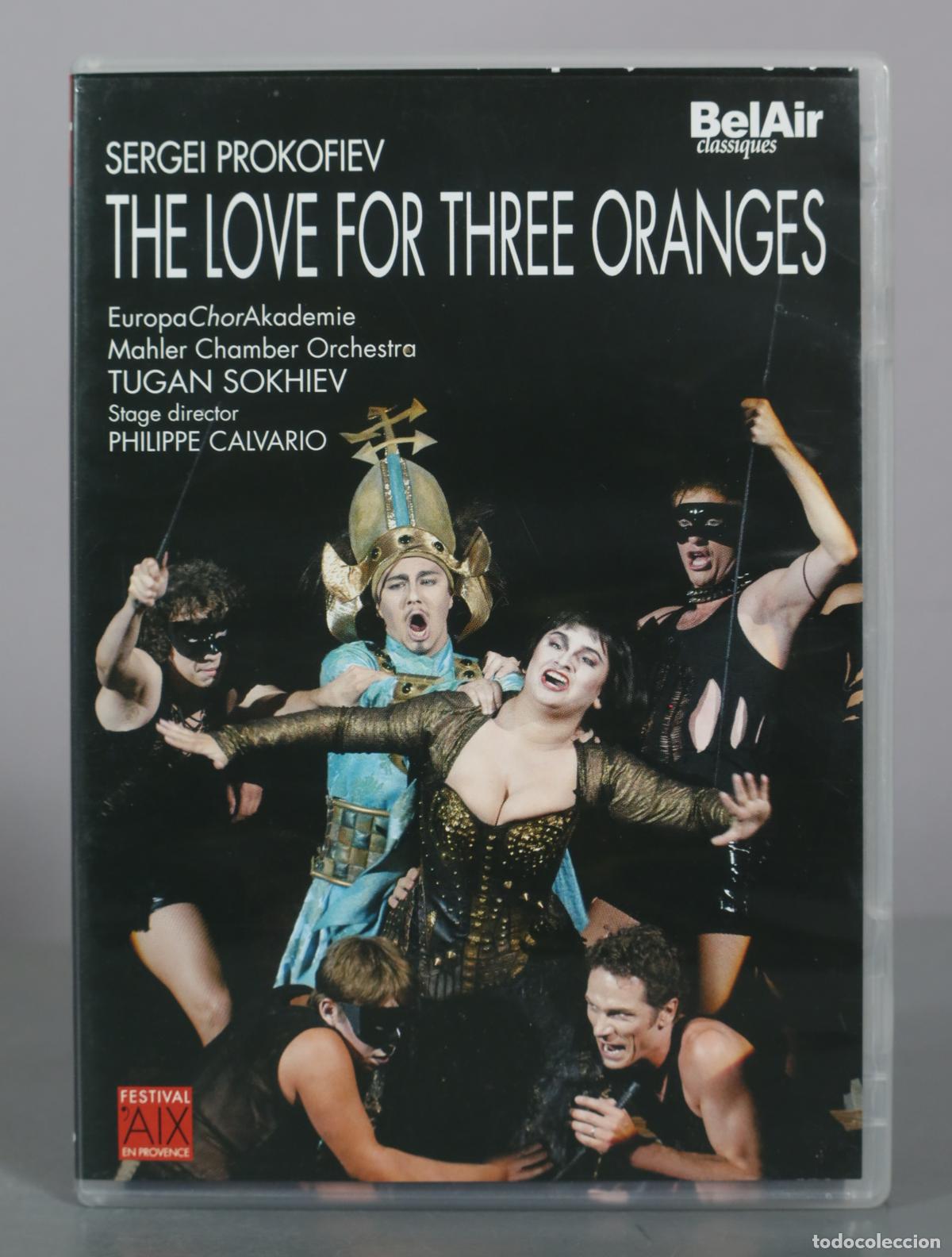 V&iacute;deos y DVD musicales: DVD. The Love for Three Oranges - Sergei Prokofiev, EuropaChorAkademie, Mahler Chamber Orchestra,