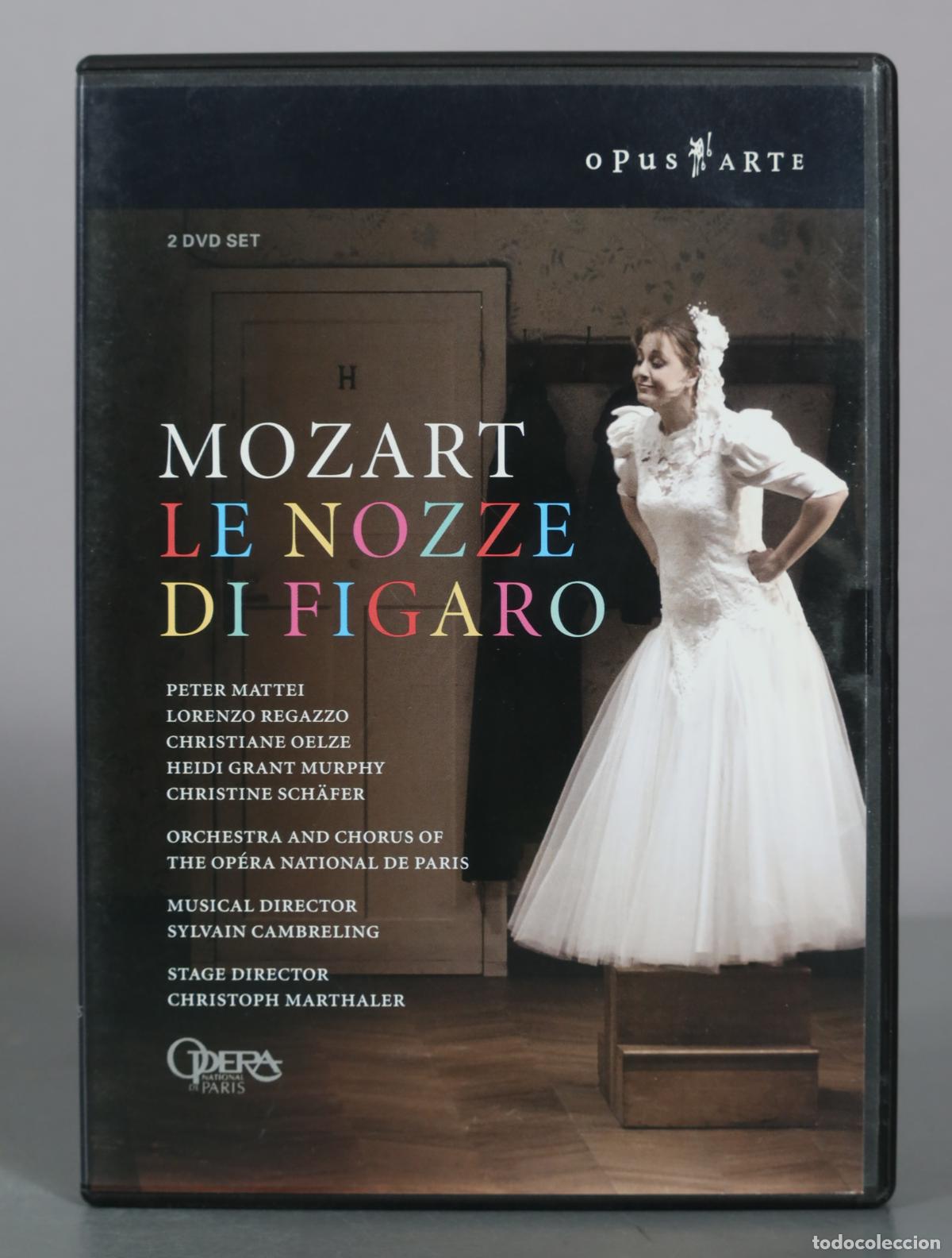V&iacute;deos y DVD musicales: DVD. Mozart - Le Nozze di Figaro - Peter Mattei, Lorenzo Regazzo, Christiane Oelze, Heidi Grant