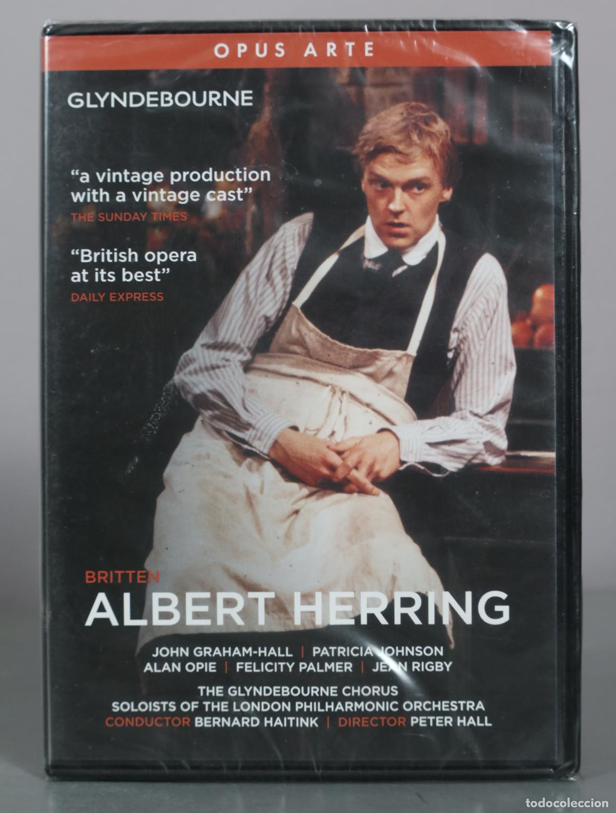 V&iacute;deos y DVD musicales: DVD. Britten - Albert Herring - John Graham-Hall, Patricia Johnson, Alan Opie, Felicity . PRECINTADO