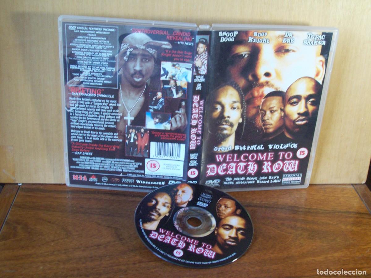 V&iacute;deos y DVD musicales: WELCOME TO DEATH ROW - SNOOP DOGG - SUGE KNIHT - DR. DRE - TUPACK SHAKUR - DVD ARTISTAS VARIOS