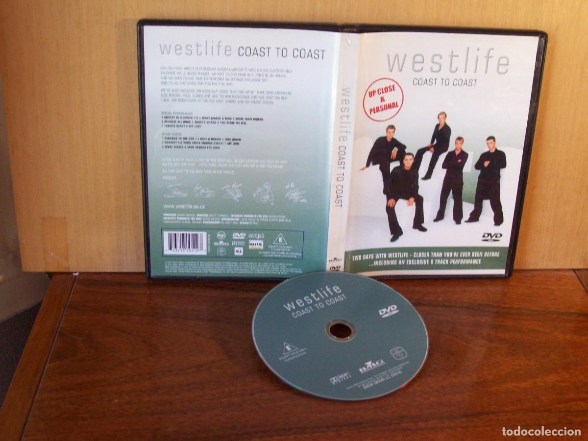 V&iacute;deos y DVD musicales: WESTLIFE - COAST TO COAST - UP CLOSE & PERSONAL - DVD VIDEO MUSICAL