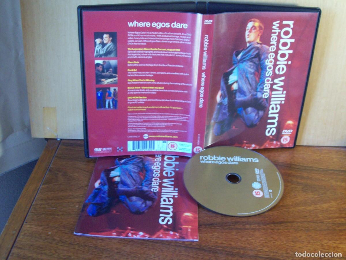 V&iacute;deos y DVD musicales: ROBBIE WILLIAMS - WHERE EGOS DARE - DVD VIDEO MUSICAL