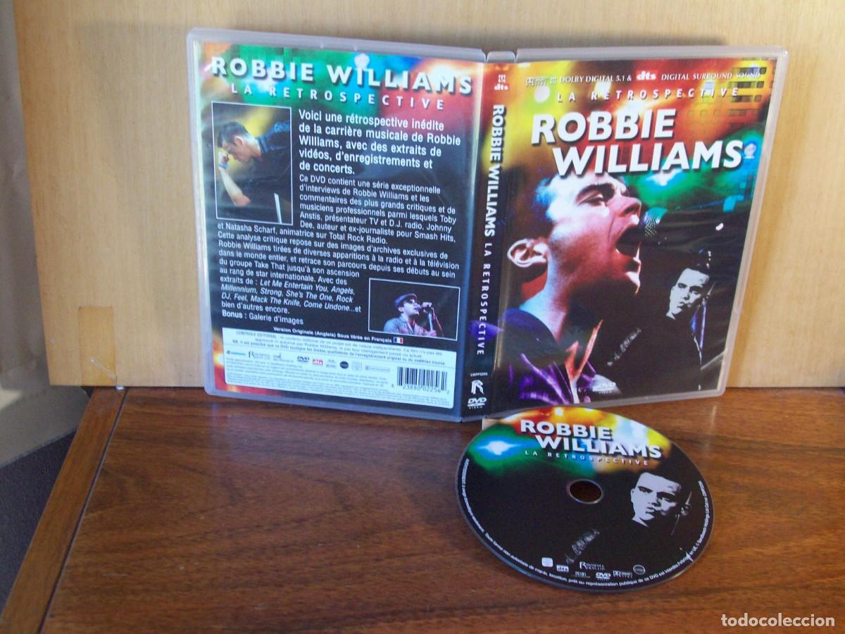 V&iacute;deos y DVD musicales: ROBBIE WILLIAMS - LA RETROSPECTIVE - DVD VIDEO MUSICAL