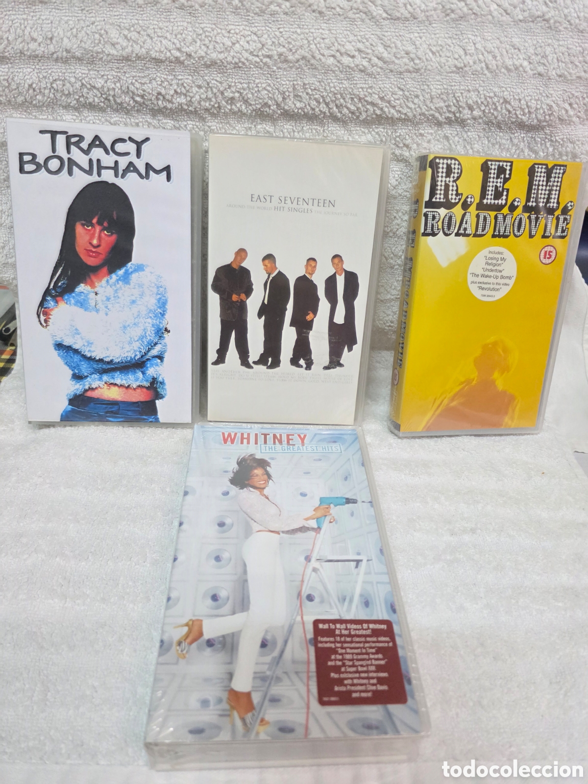 V&iacute;deos y DVD musicales: 4 VHS PRECINTADOS ( NUEVOS A ESTRENAR)