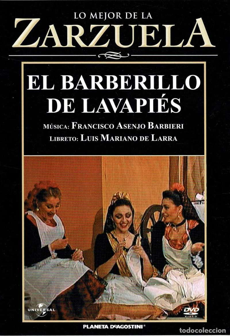 V&iacute;deos y DVD musicales: Lo Mejor de la Zarzuela. El Barberillo de Lavapi&eacute;s. DVD