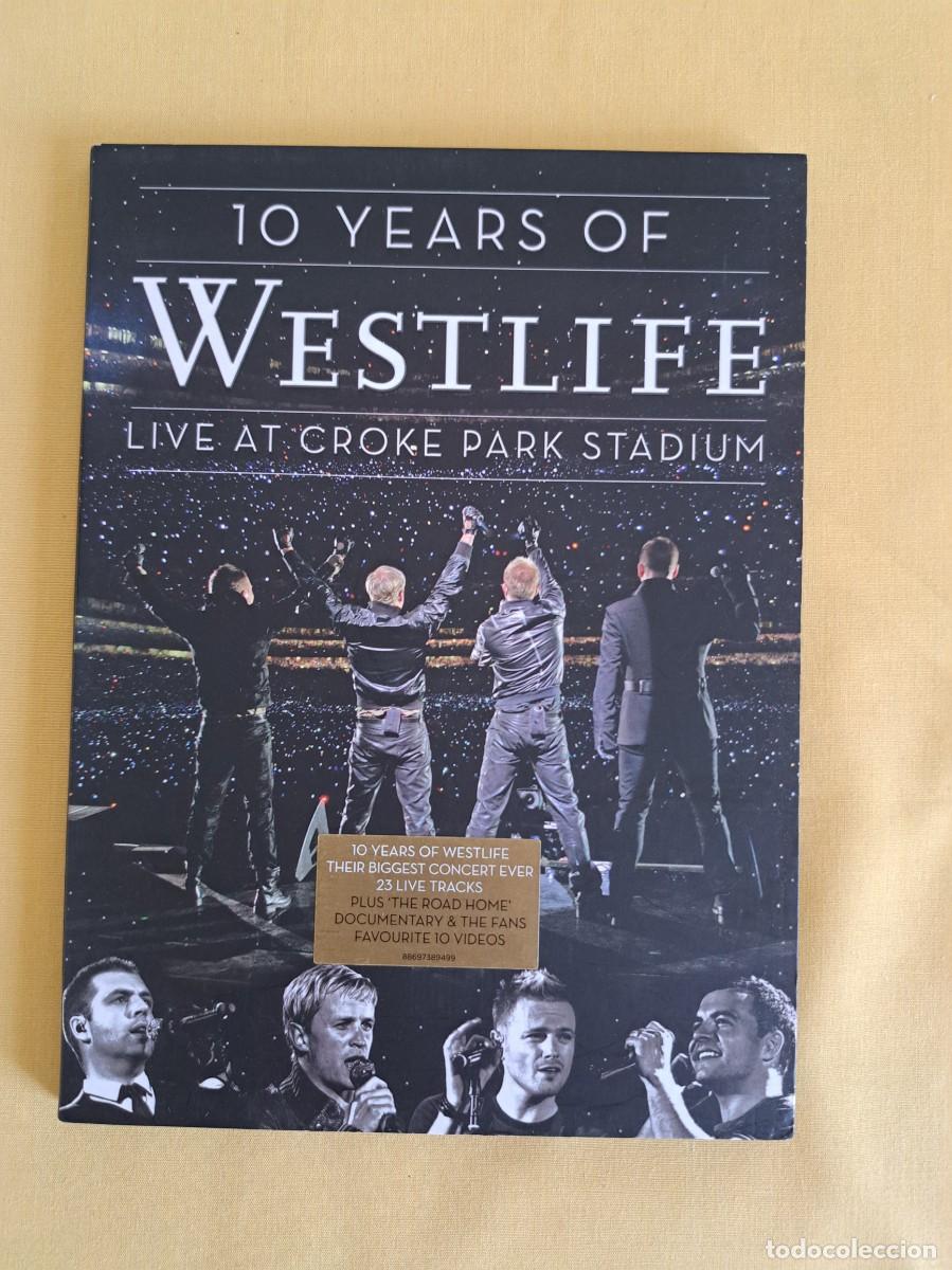 V&iacute;deos y DVD musicales: WESTLIFE - 10 YEARS OF WESTLIFE (LIVE AT CROKE PARK STADIUM) - 2008