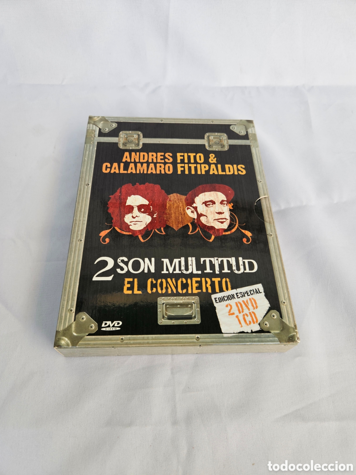 V&iacute;deos y DVD musicales: ANDRES CALAMARO & FITO FITIPALDIS. EDICION ESPECIAL 2 DVD 1 CD