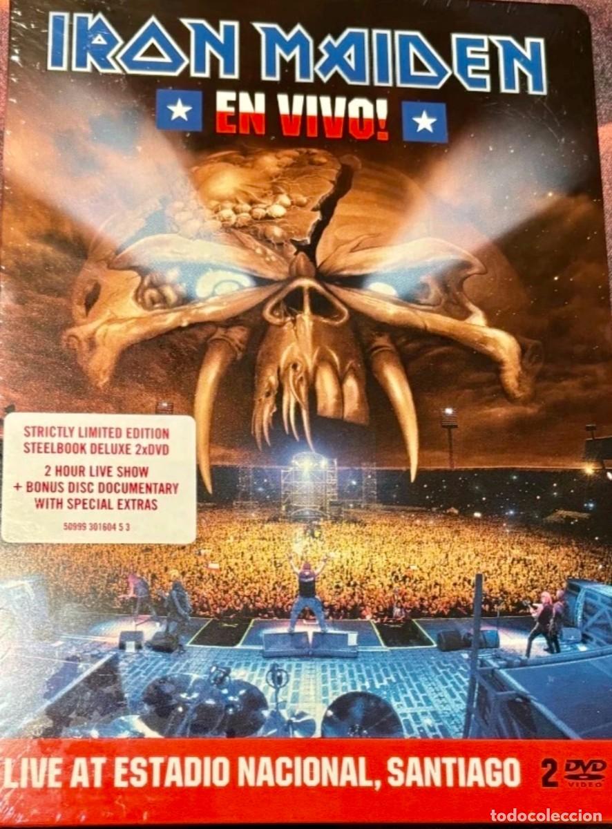 V&iacute;deos y DVD musicales: Iron Maiden En Vivo! 2DVD Limited Edition Steelbox Deluxe
