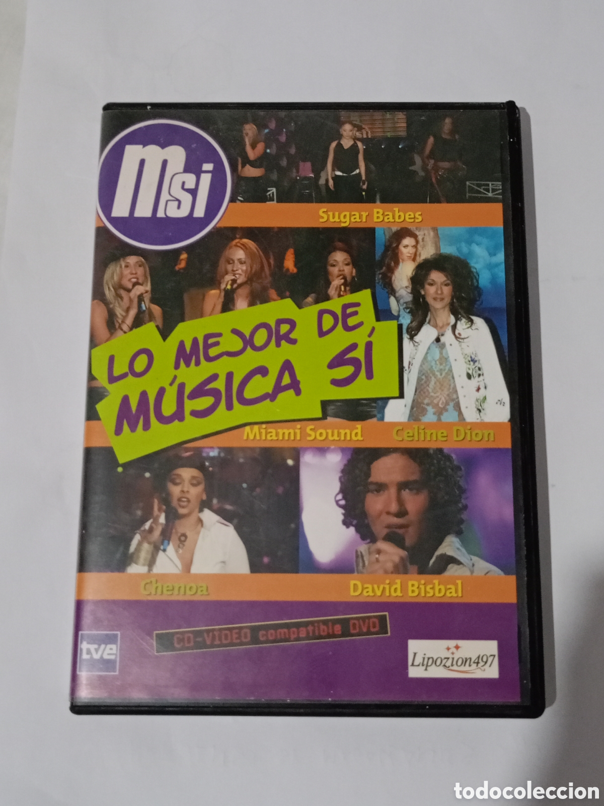 V&iacute;deos y DVD musicales: DVD MEJOR DE MUSICA SI - ACTUACIONES INEDITAS Y TOMAS FALSAS