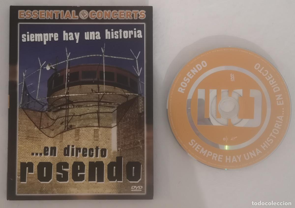 V&iacute;deos y DVD musicales: DVD ROSENDO SIEMPRE HAY UNA HISTORIA 2009