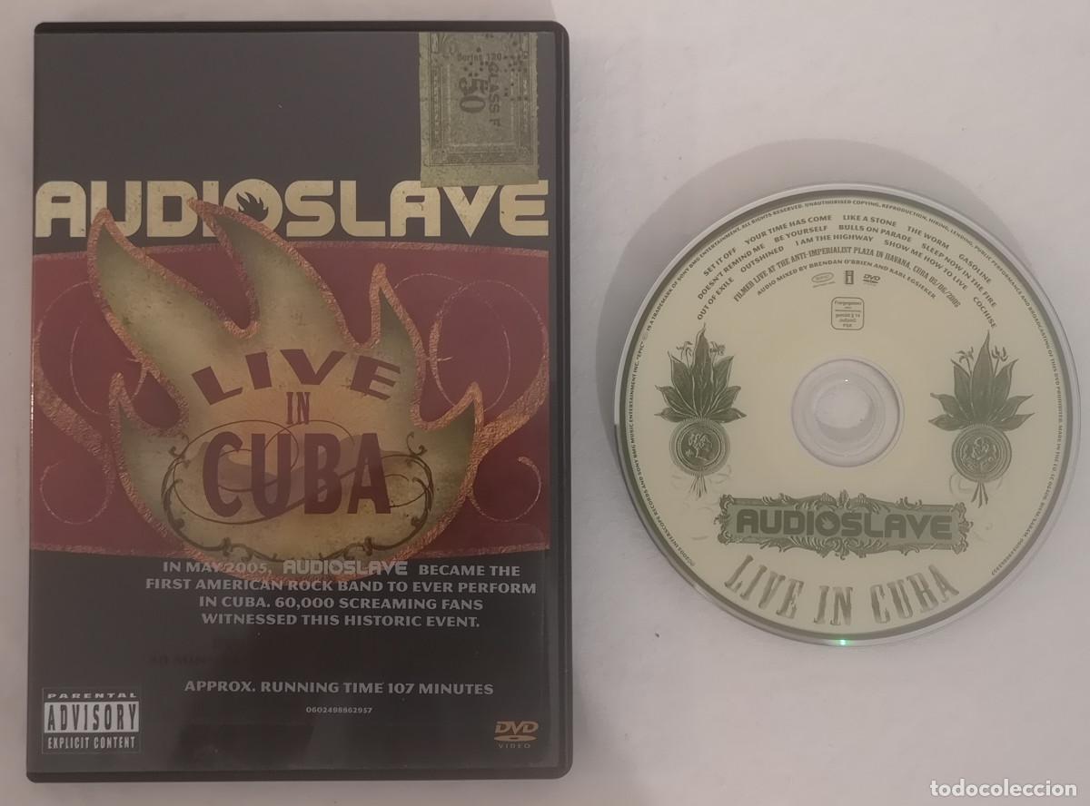 V&iacute;deos y DVD musicales: DVD AUDIOSLAVE LIVE IN CUBA 2005