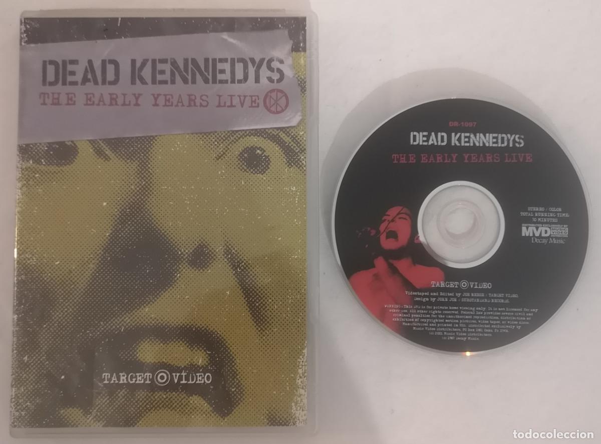 V&iacute;deos y DVD musicales: DVD DEAD KENNEDY'S THE EARLY YEARS LIVE 2001