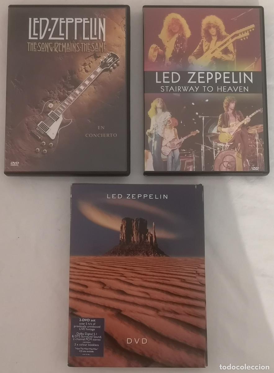 V&iacute;deos y DVD musicales: LOTE DVD'S LED ZEPPELIN