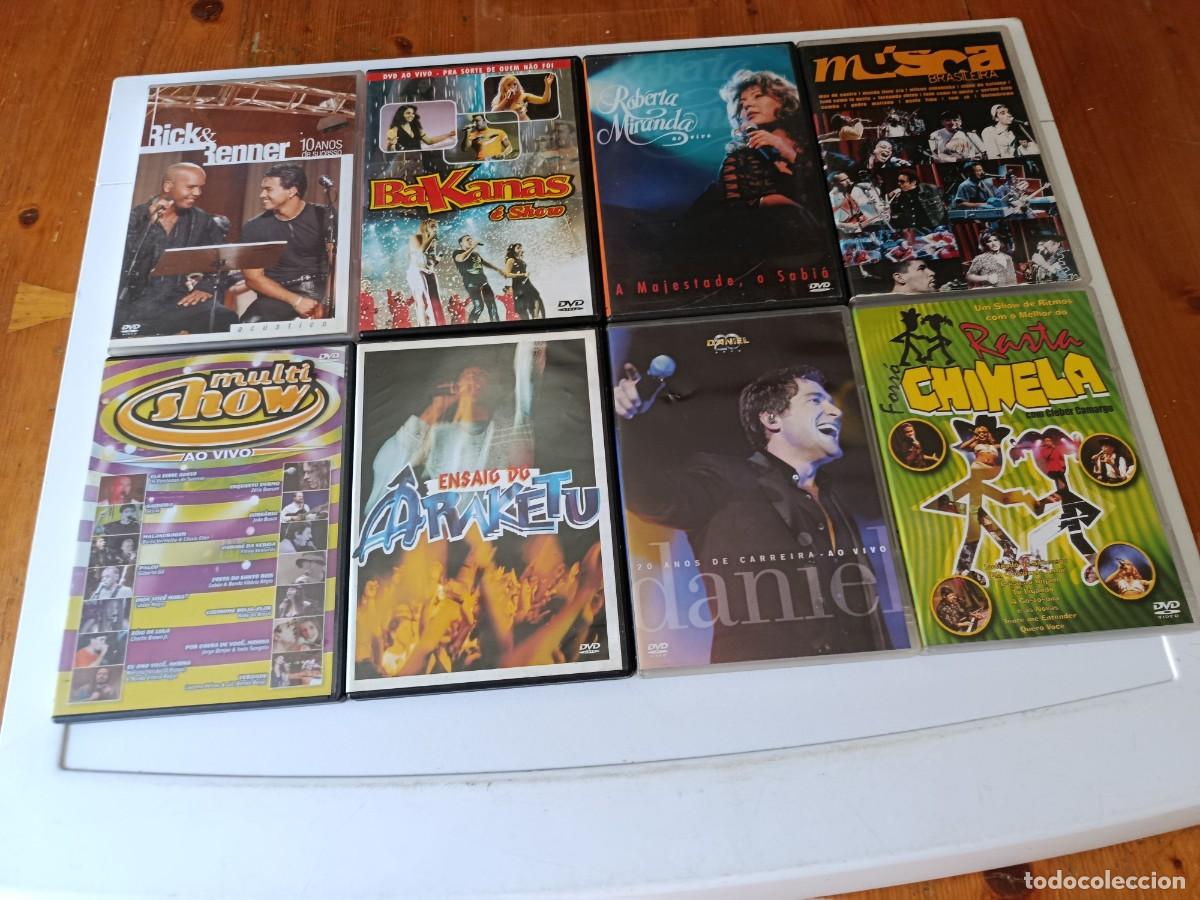 V&iacute;deos y DVD musicales: 8 DVD CONCIERTOS MUSICA BRASILE&Ntilde;A
