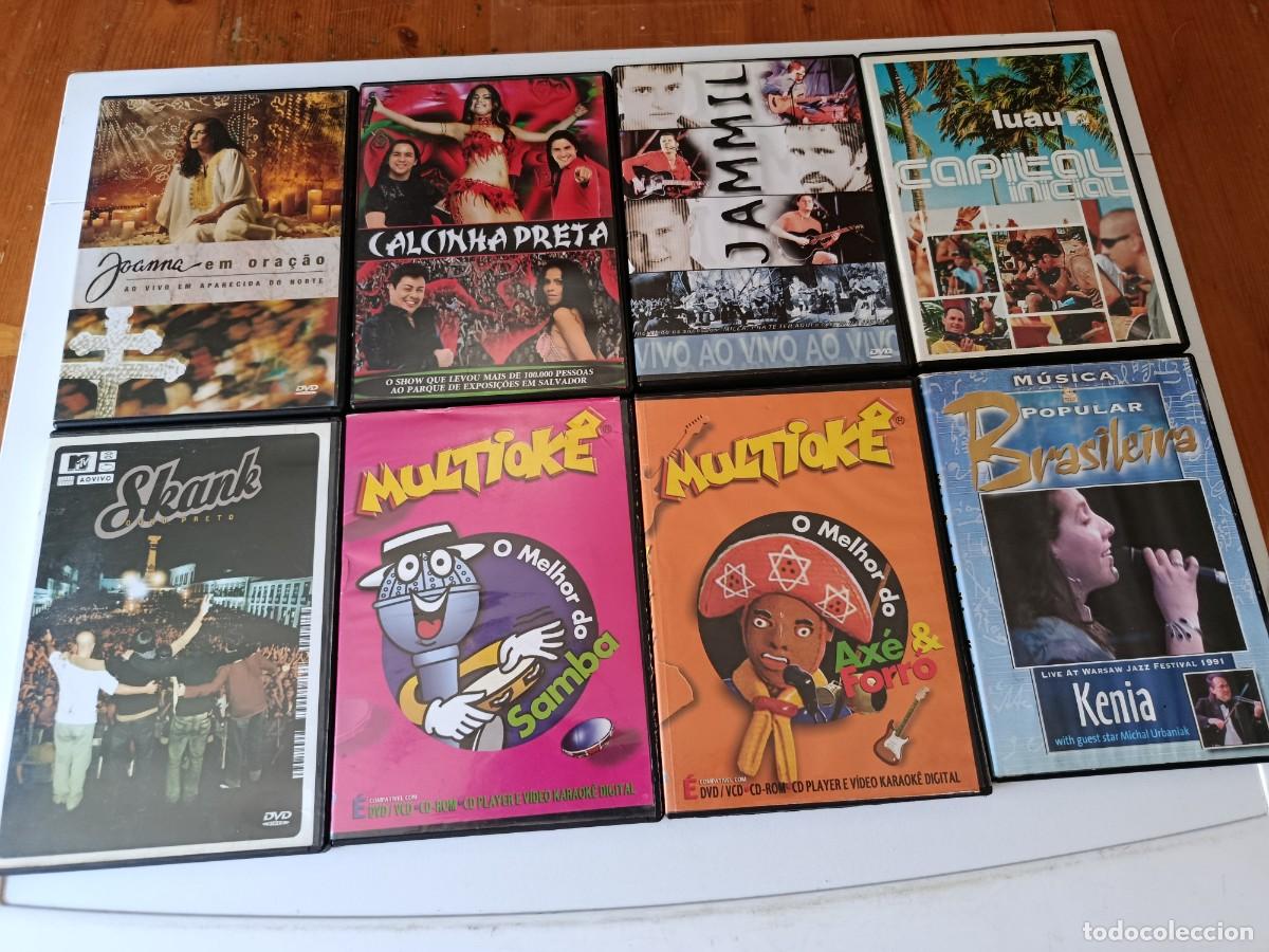 V&iacute;deos y DVD musicales: 8 DVD CONCIERTOS MUSICA BRASILE&Ntilde;A