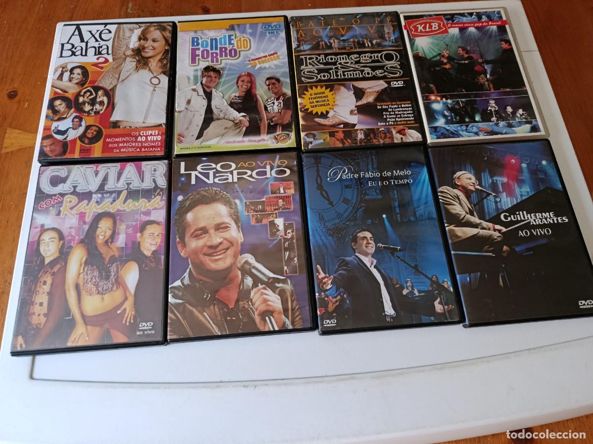 V&iacute;deos y DVD musicales: 8 DVD CONCIERTOS MUSICA BRASILE&Ntilde;A