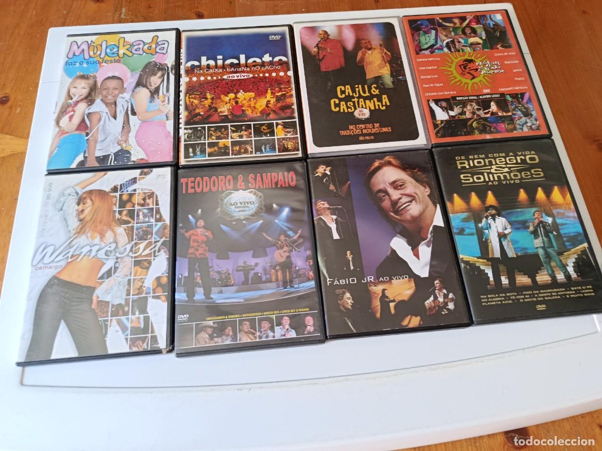 V&iacute;deos y DVD musicales: 8 DVD CONCIERTOS MUSICA BRASILE&Ntilde;A