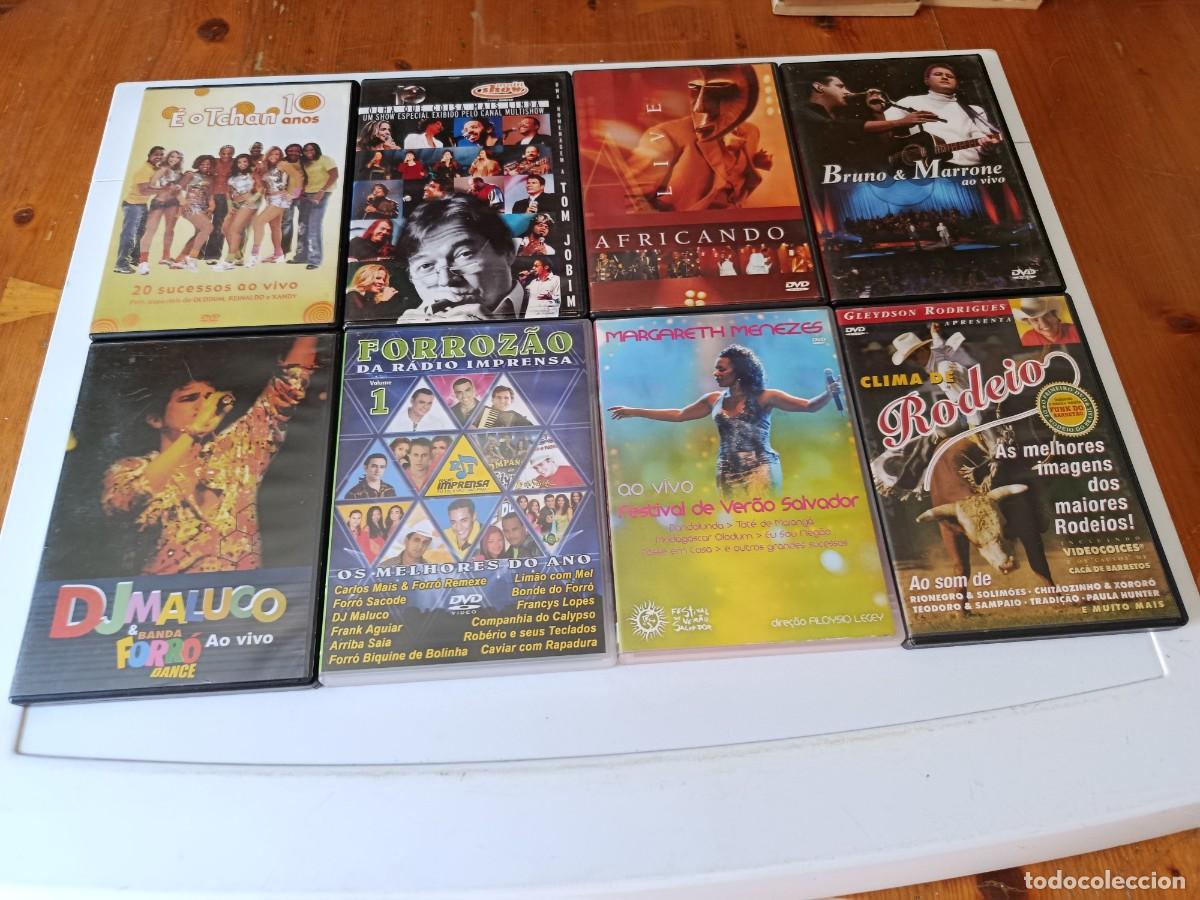 V&iacute;deos y DVD musicales: 8 DVD CONCIERTOS MUSICA BRASILE&Ntilde;A
