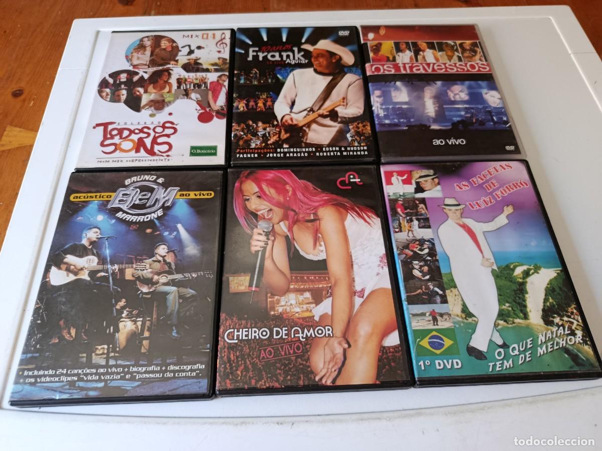V&iacute;deos y DVD musicales: 6 DVD CONCIERTOS MUSICA BRASILE&Ntilde;A