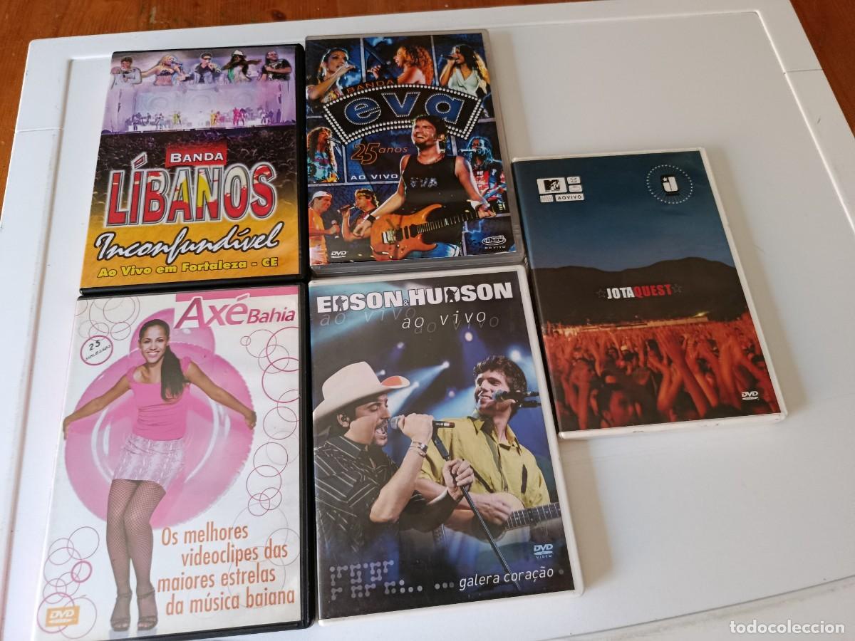 V&iacute;deos y DVD musicales: 5 DVD CONCIERTOS MUSICA BRASILE&Ntilde;A