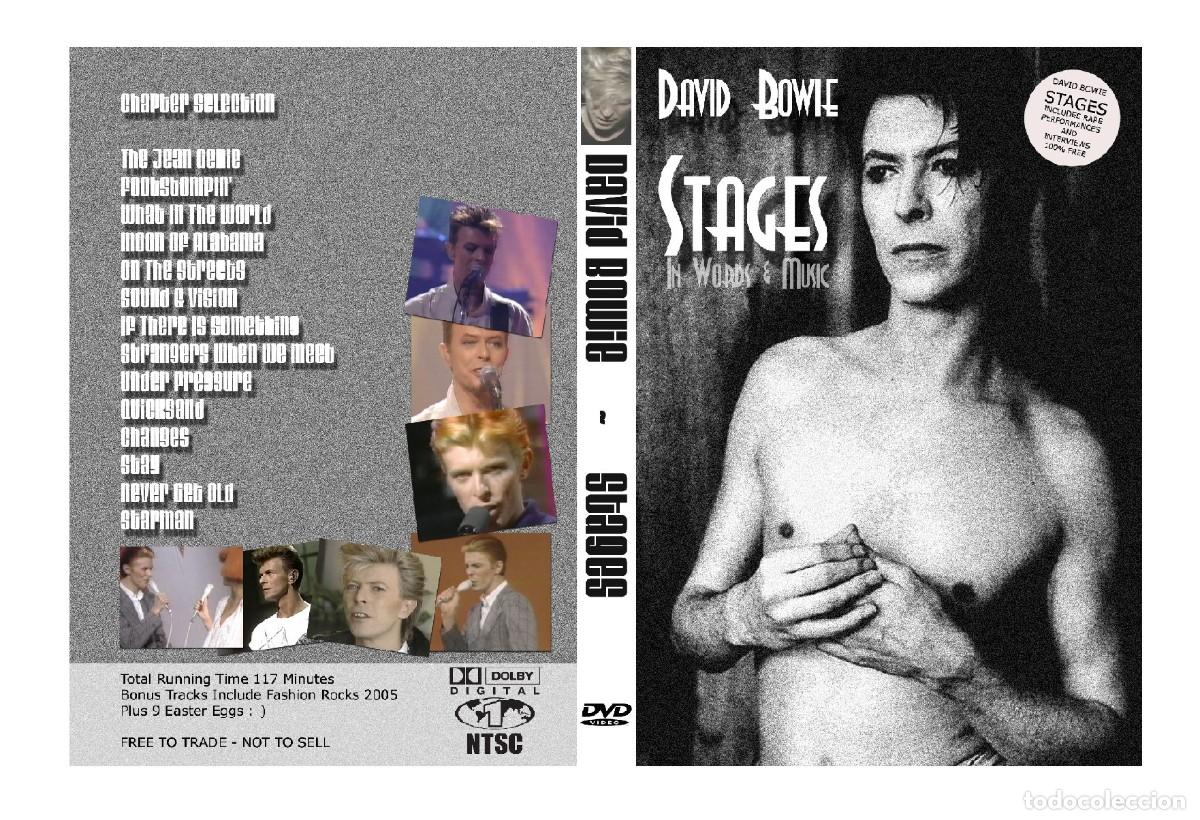 V&iacute;deos y DVD musicales: DAVID BOWIE. STAGES. DVD. - Foto 1