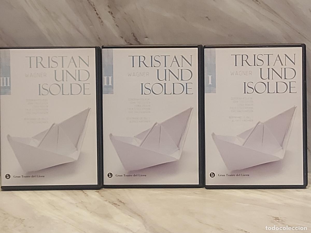 V&iacute;deos y DVD musicales: WAGNER | TRISTAN UND ISOLDE | BICENTENARIO WAGNER VERDI | GRAN TEATRE DEL LICEU | 3 DVD | DE LUJO