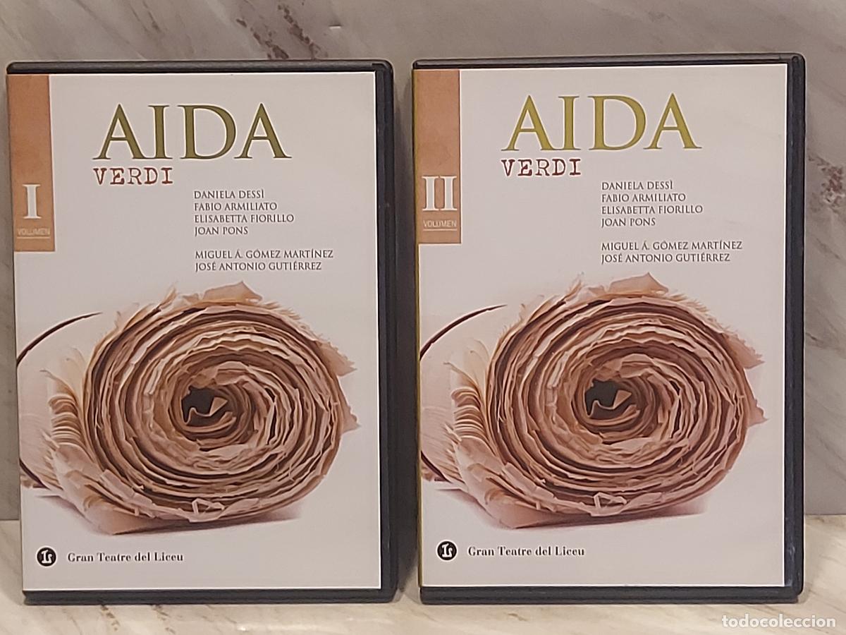 V&iacute;deos y DVD musicales: VERDI | AIDA | BICENTENARIO WAGNER VERDI | GRAN TEATRE DEL LICEU | 2 DVD | DE LUJO