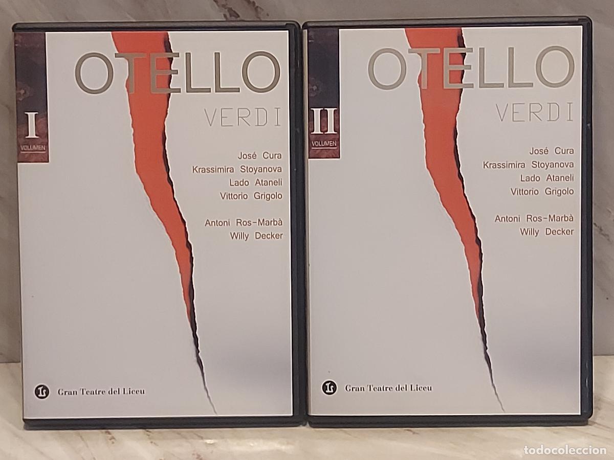 V&iacute;deos y DVD musicales: VERDI | OTELLO | BICENTENARIO WAGNER VERDI | GRAN TEATRE DEL LICEU | 2 DVD | DE LUJO