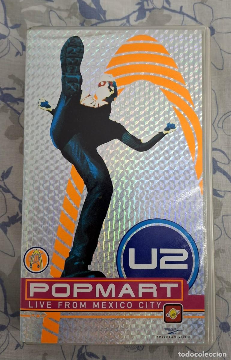 V&iacute;deos y DVD musicales: U2 - PopMart Live From Mexico City VHS - Polygram 1998 - Edici&oacute;n Espa&ntilde;ola PAL