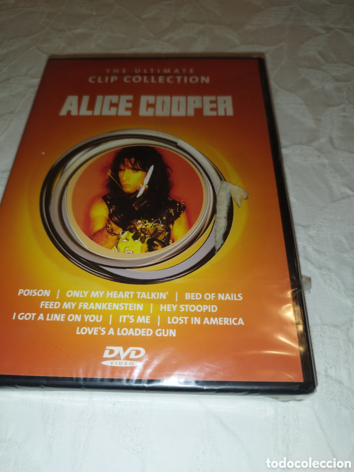 V&iacute;deos y DVD musicales: DVD. ALICE COOPER: THE ULTIMATE CLIP COLLECTION. SONY MUSIC VIDEO, 2003. PRECINTADO
