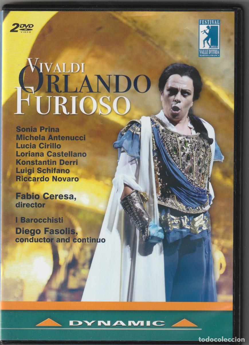V&iacute;deos y DVD musicales: VIVALDI - ORLANDO FURIOSO (2 x DVD DYNAMIC 2018)