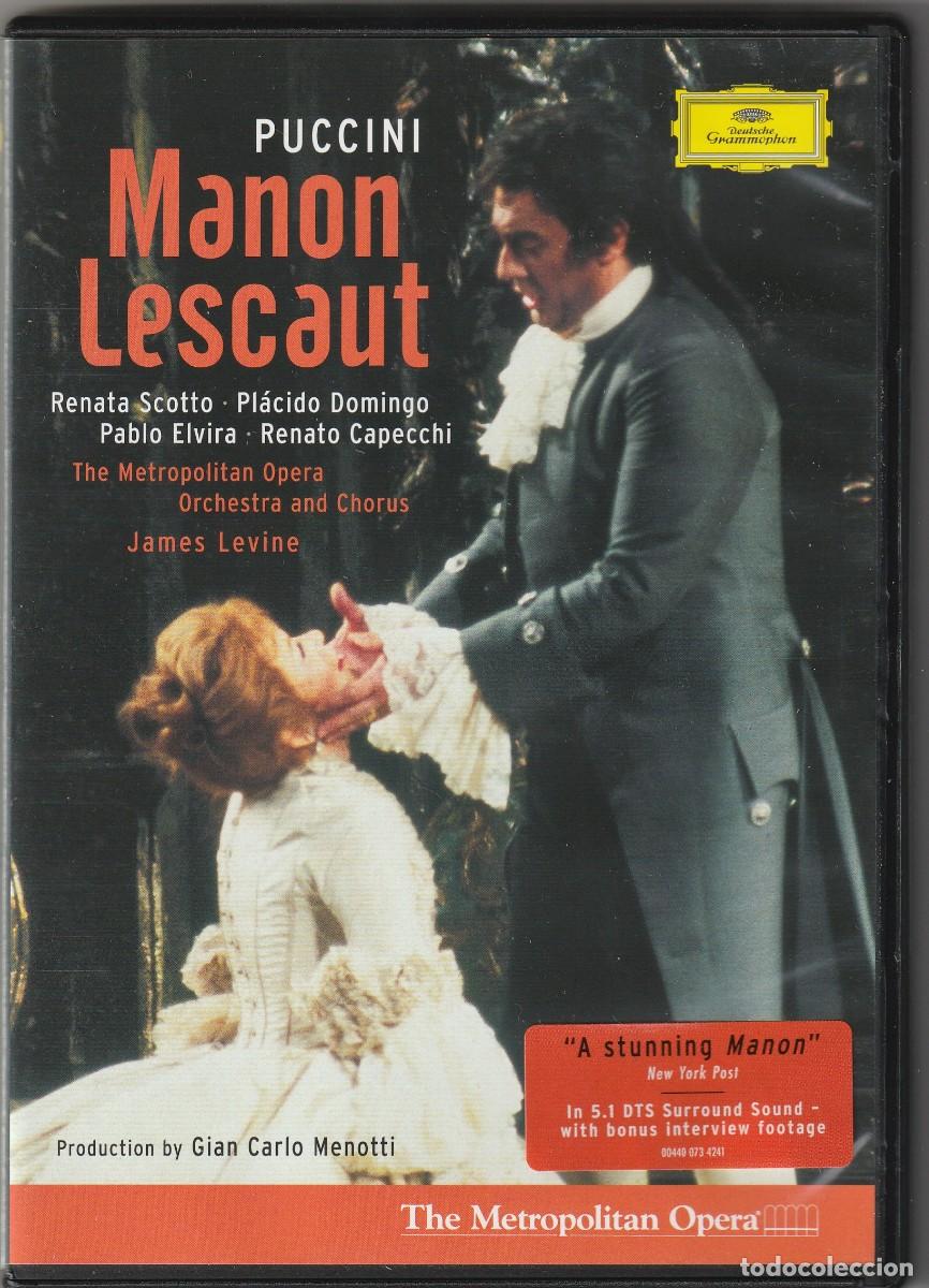V&iacute;deos y DVD musicales: PUCCINI - MANON LESCAUT (DVD DG 2006) JAMES LEVINE