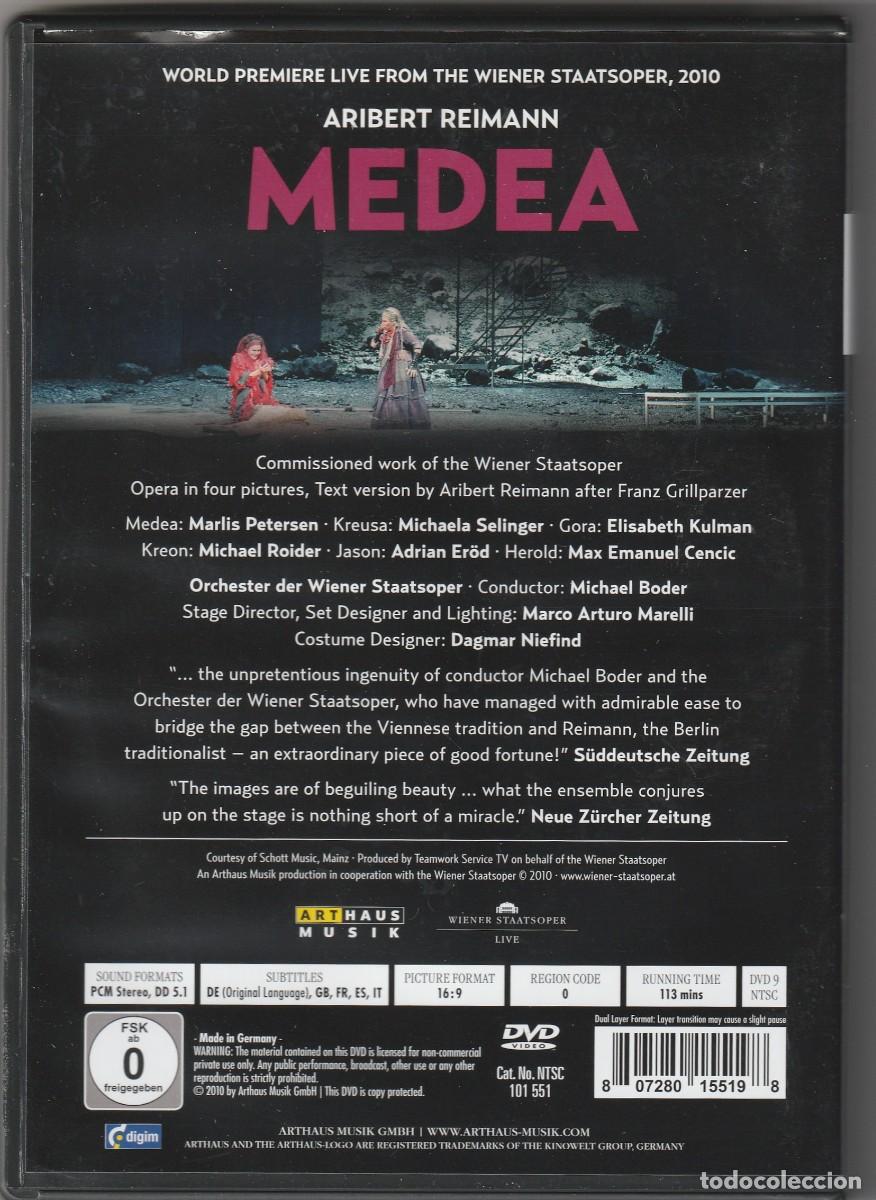V&iacute;deos y DVD musicales: ARIBERT REIMANN - MEDEA (DVD ARTHAUS MUSIK 2010) MICHAEL BODER - Foto 2