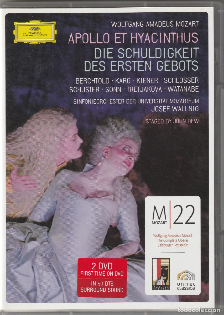 V&iacute;deos y DVD musicales: MOZART - APOLLO ET HYACINTHUS (2 x DVD DG 2006)