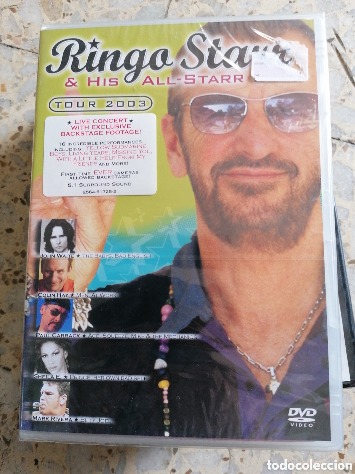 V&iacute;deos y DVD musicales: DVD RINGO STARR HIS ALL STARR TOUR 2003 LIVE CONCERT NUEVO Y PRECINTADO