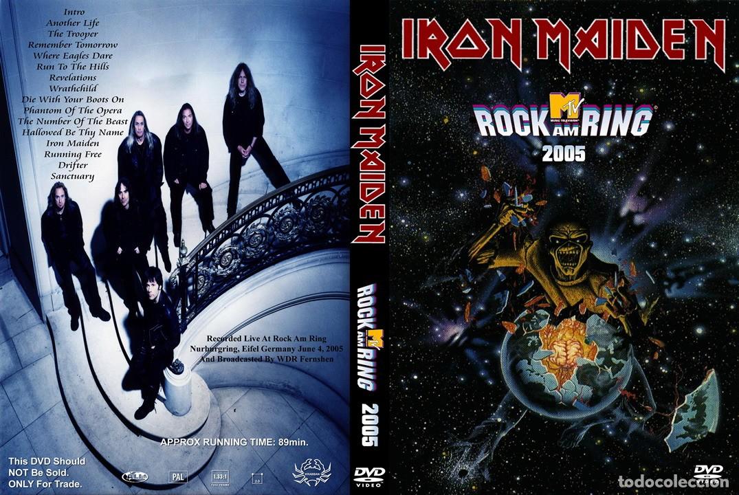 V&iacute;deos y DVD musicales: IRON MAIDEN. ROCK AM RING, NURBURGRING. DVD.