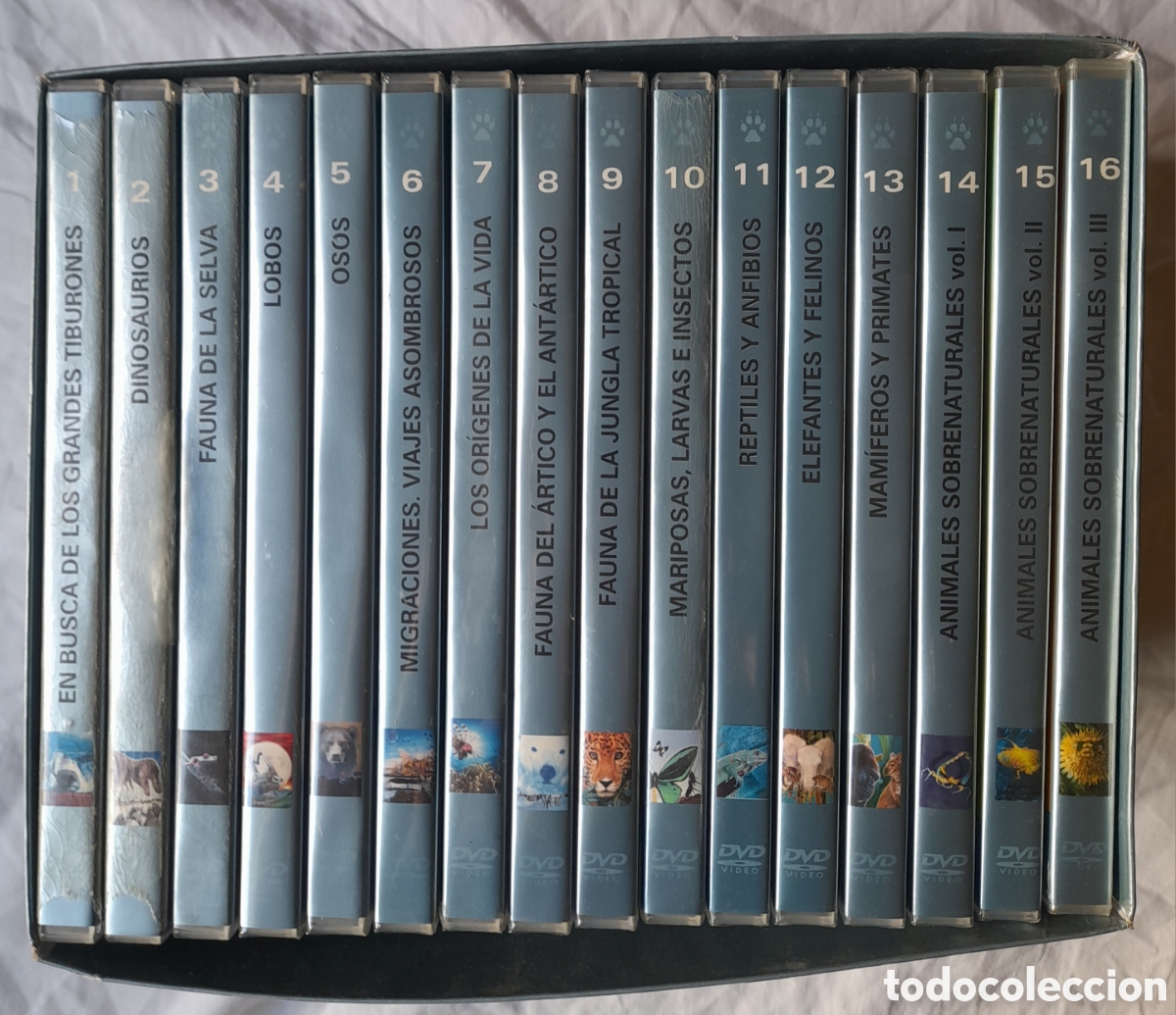 V&iacute;deos y DVD musicales: MARAVILLAS DEL MUNDO ANIMAL. 16 DVD. BBC