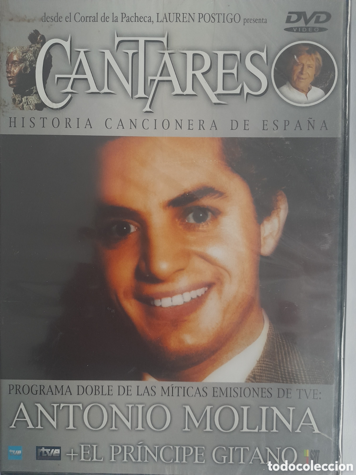 V&iacute;deos y DVD musicales: CANTARES. ANTONIO MOLINA y El Pr&iacute;ncipe Gitano.